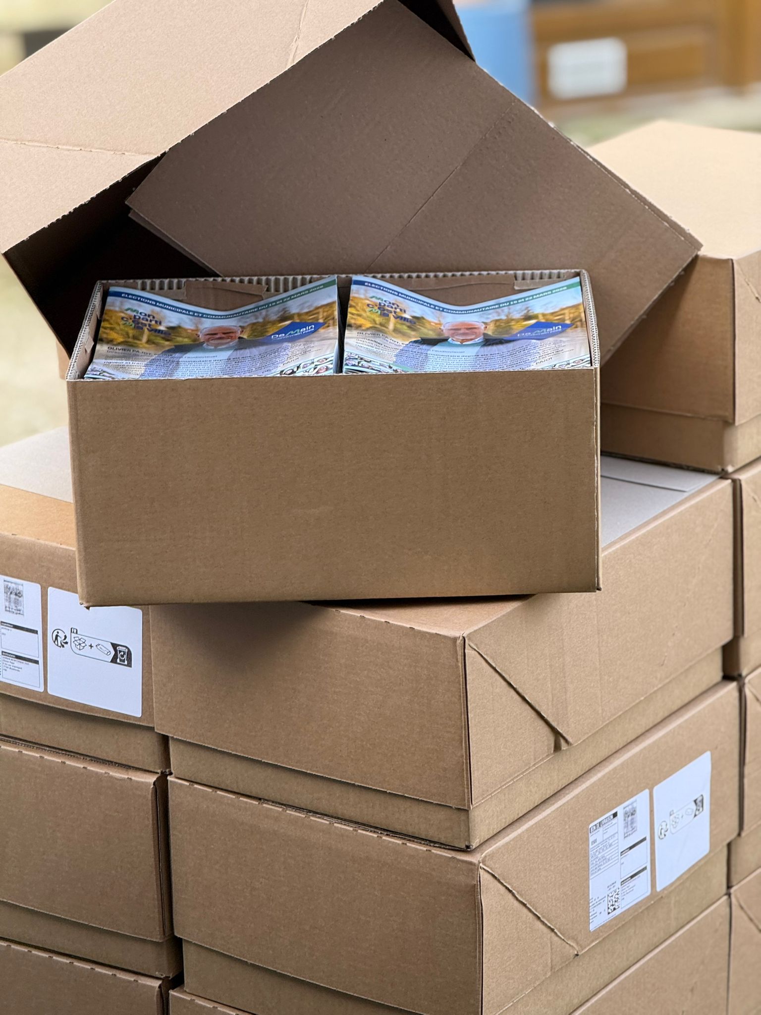 Le programme arrive dans votre boîte aux lettres