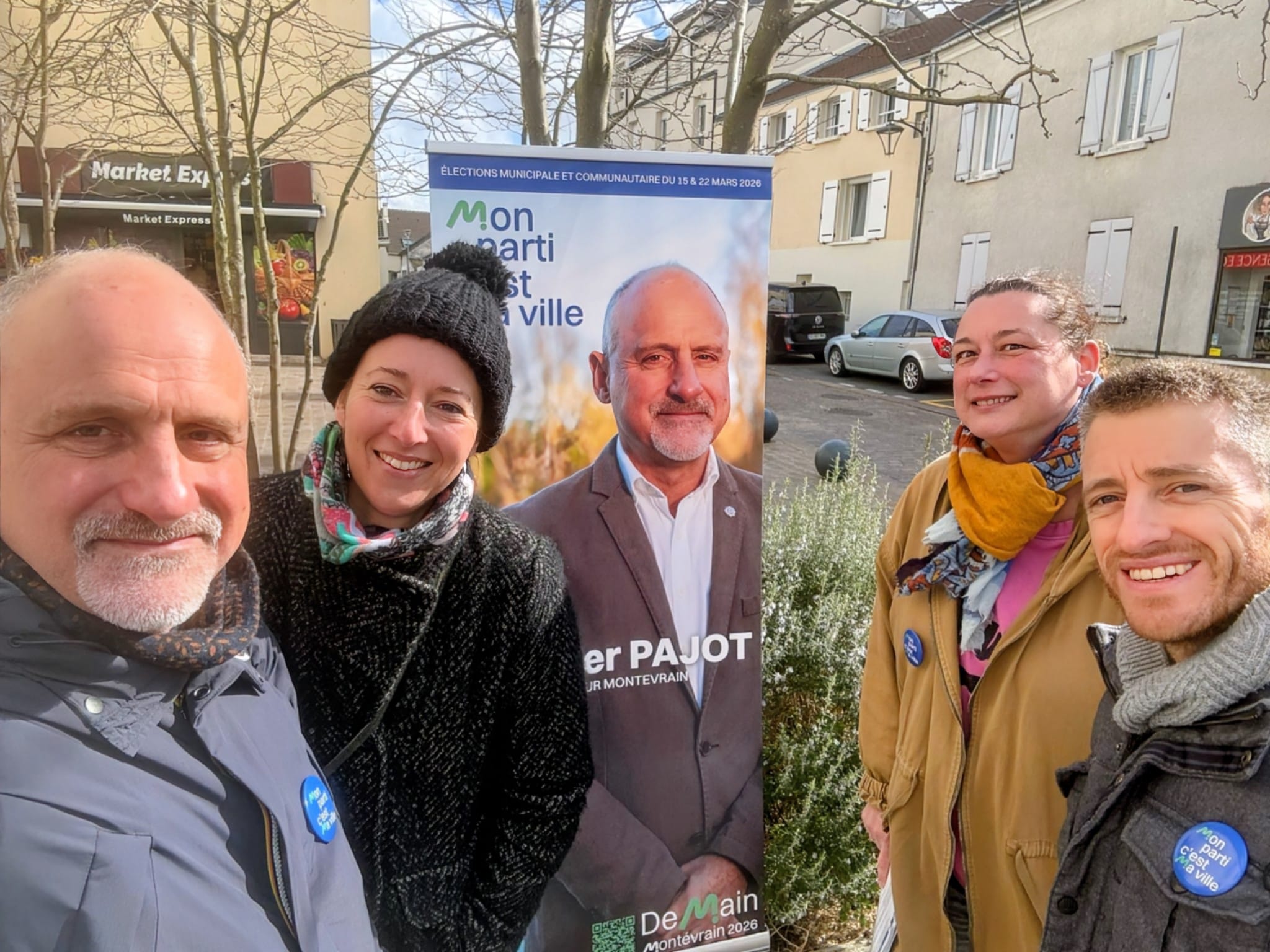 Notre présence sur le terrain : week-end tractage